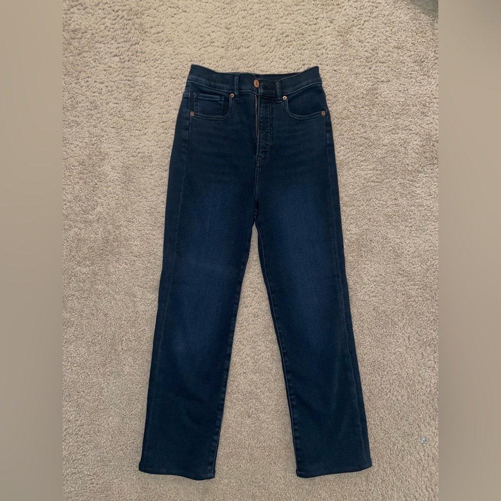 Express super high raise slim ankle Jean - ALTERED to fit 5 foot 1